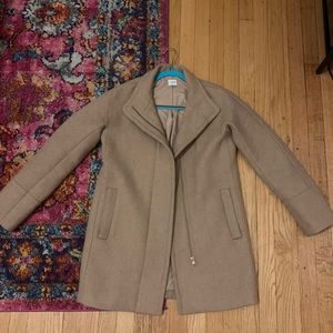 J Crew Factory City Coat (tan)